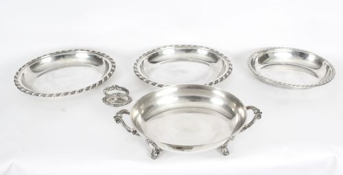 fig 6. Antique English Entree Dish by Martin Hall 1859 19th Century