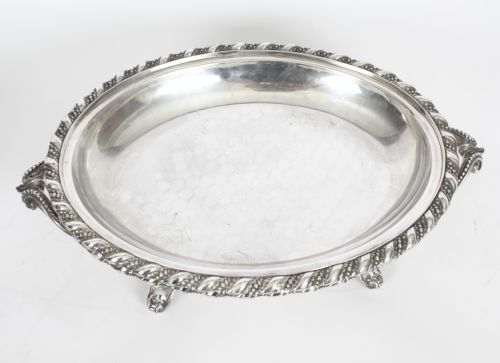 fig 8. Antique English Entree Dish by Martin Hall 1859 19th Century