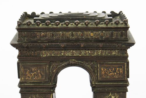 fig 2. Antique French Bronze Grand Tour Model of The Arc de Triomphe, 19th Century