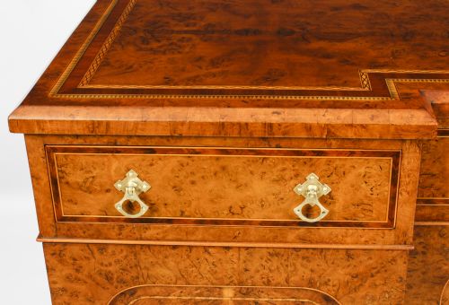 fig 2. Antique Victorian Pollard Oak Sideboard Chiffonier C1870 19th C