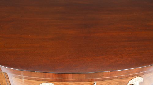 ANTIQUE ENGLISH REGENCY FLAME MAHOGANY SIDEBOARD C1820 19TH CENTURY - ADDITIONAL PHOTO 4