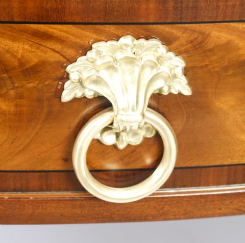 ANTIQUE ENGLISH REGENCY FLAME MAHOGANY SIDEBOARD C1820 19TH CENTURY - ADDITIONAL PHOTO 14