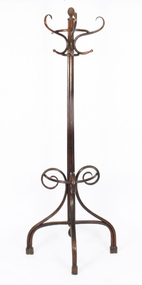 Antique Victorian Bentwood Hall Umbrella Coat Stand 19th Century
