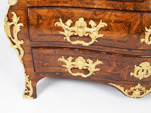 ANTIQUE FRENCH RGENCE KINGWOOD ORMOLU MOUNTED COMMODE CIRCA 1720 18TH C - ADDITIONAL PHOTO 10