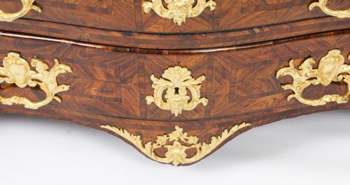 ANTIQUE FRENCH RGENCE KINGWOOD ORMOLU MOUNTED COMMODE CIRCA 1720 18TH C - ADDITIONAL PHOTO 12