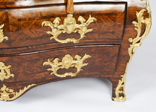 ANTIQUE FRENCH RGENCE KINGWOOD ORMOLU MOUNTED COMMODE CIRCA 1720 18TH C - ADDITIONAL PHOTO 13