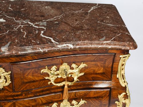 ANTIQUE FRENCH RGENCE KINGWOOD ORMOLU MOUNTED COMMODE CIRCA 1720 18TH C - ADDITIONAL PHOTO 14