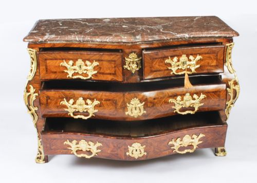ANTIQUE FRENCH RGENCE KINGWOOD ORMOLU MOUNTED COMMODE CIRCA 1720 18TH C - ADDITIONAL PHOTO 23