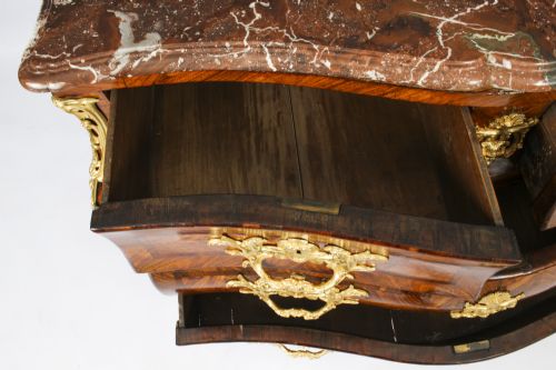 ANTIQUE FRENCH RGENCE KINGWOOD ORMOLU MOUNTED COMMODE CIRCA 1720 18TH C - ADDITIONAL PHOTO 24