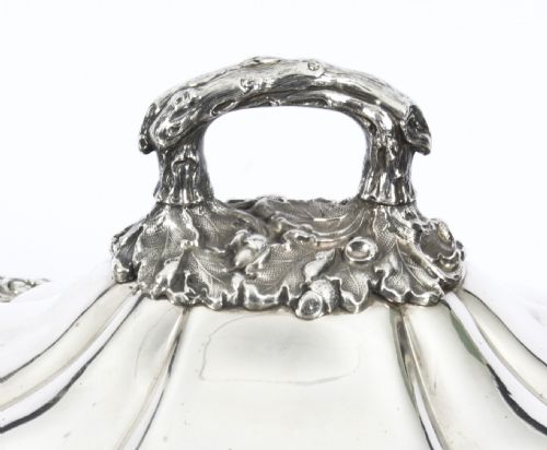 fig 3. Antique Old Sheffield Plate Tureen & Domed Cover C 1790 18th C