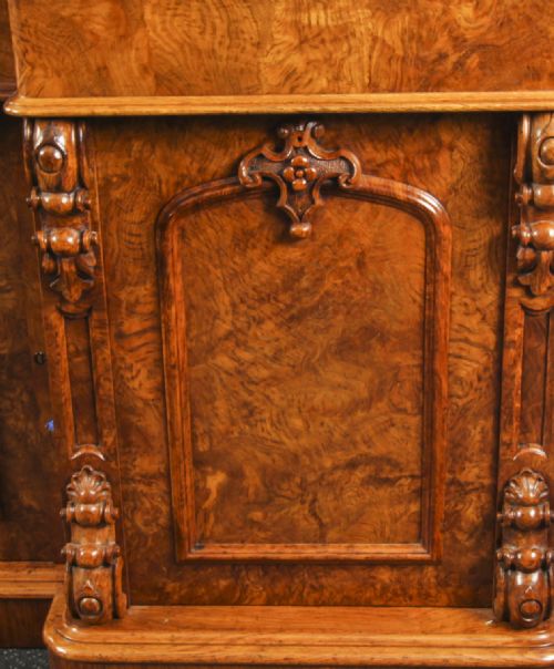 ANTIQUE EARLY VICTORIAN POLLARD OAK SIDEBOARD CHIFFONIER 19TH C - ADDITIONAL PHOTO 17