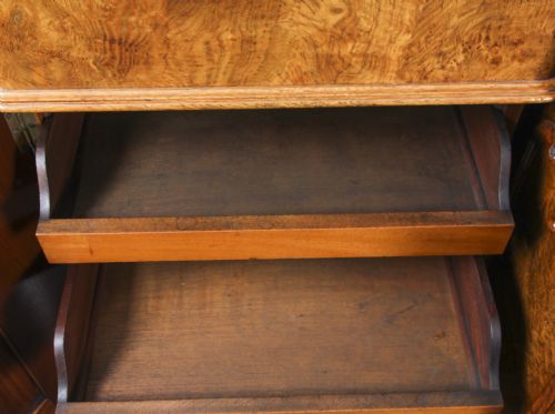 ANTIQUE EARLY VICTORIAN POLLARD OAK SIDEBOARD CHIFFONIER 19TH C - ADDITIONAL PHOTO 20