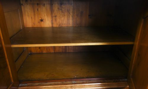 ANTIQUE EARLY VICTORIAN POLLARD OAK SIDEBOARD CHIFFONIER 19TH C - ADDITIONAL PHOTO 22