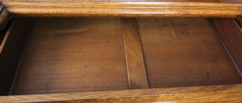 ANTIQUE EARLY VICTORIAN POLLARD OAK SIDEBOARD CHIFFONIER 19TH C - ADDITIONAL PHOTO 24