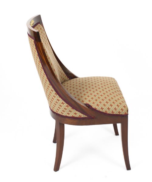 fig 2. Antique Set of 8 French Empire Dining Chairs c.1880 19th C