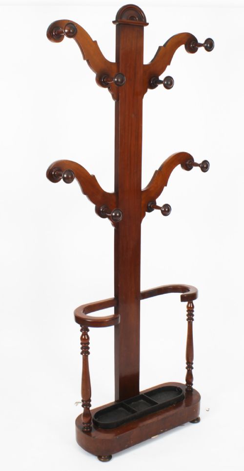 Antique Victorian Hall Umbrella Coat Stand C.1860 19th Century
