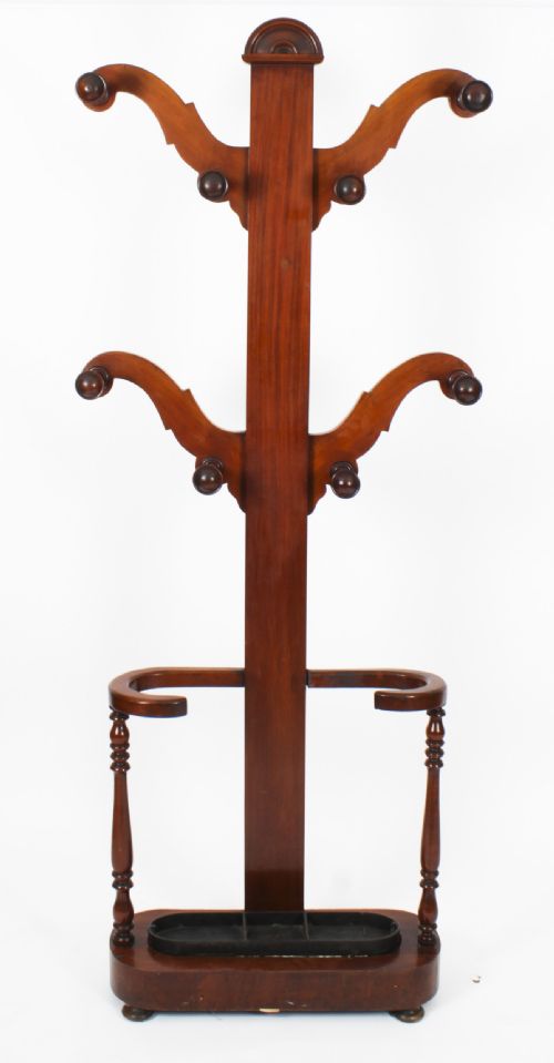 fig 1. Antique Victorian Hall Umbrella Coat Stand c.1860 19th Century