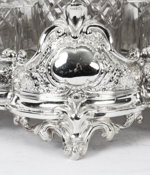 fig 4. Antique Victorian Silver Plated 6 Bottle Cruet Set Henry Wilkinson Circa 1860