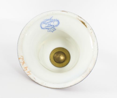 ANTIQUE PARIS PORCELAIN ORMOLU MOUNTED THREE PIECE GARNITURE CIRCA 1900 - ADDITIONAL PHOTO 26