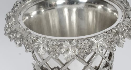 ANTIQUE REGENCY WINE COOLER OLD SHEFFIELD PLATE C1820 19TH C - ADDITIONAL PHOTO 2
