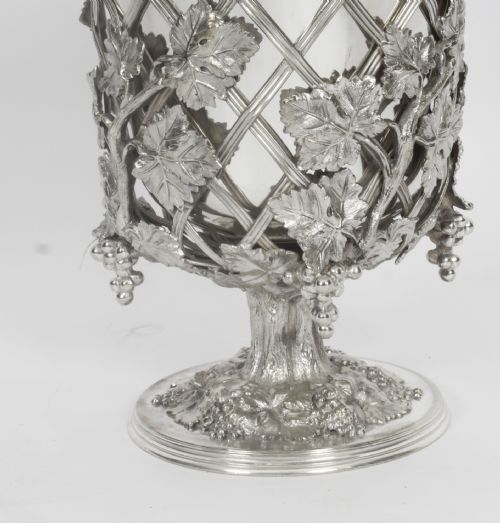 ANTIQUE REGENCY WINE COOLER OLD SHEFFIELD PLATE C1820 19TH C - ADDITIONAL PHOTO 3