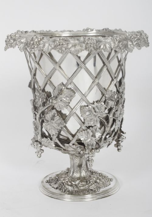ANTIQUE REGENCY WINE COOLER OLD SHEFFIELD PLATE C1820 19TH C - ADDITIONAL PHOTO 4