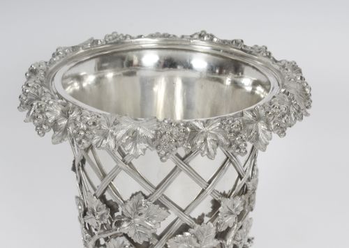 ANTIQUE REGENCY WINE COOLER OLD SHEFFIELD PLATE C1820 19TH C - ADDITIONAL PHOTO 5