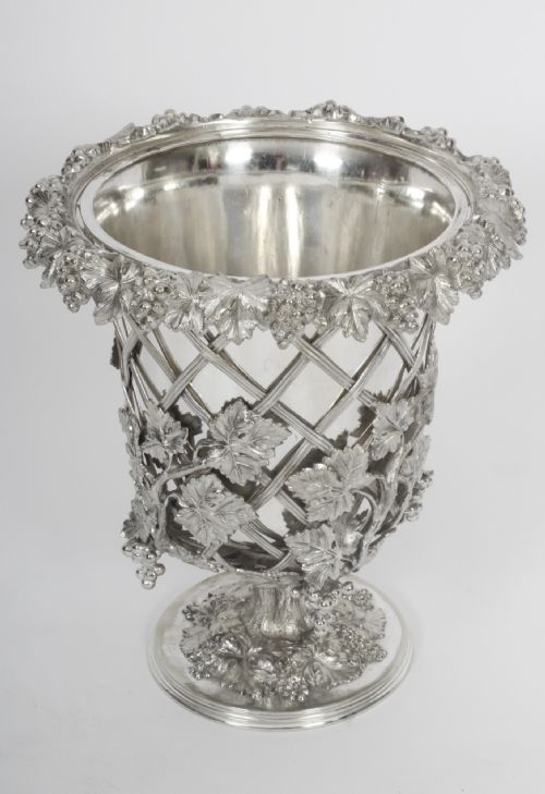 ANTIQUE REGENCY WINE COOLER OLD SHEFFIELD PLATE C1820 19TH C - ADDITIONAL PHOTO 6