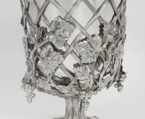 ANTIQUE REGENCY WINE COOLER OLD SHEFFIELD PLATE C1820 19TH C - ADDITIONAL PHOTO 8