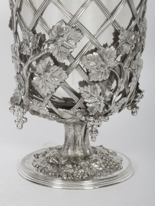 ANTIQUE REGENCY WINE COOLER OLD SHEFFIELD PLATE C1820 19TH C - ADDITIONAL PHOTO 9