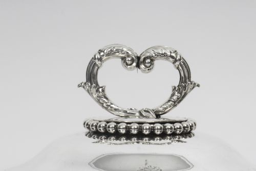 fig 2. Antique Paul Storr Sterling Silver Soup Tureen 1804 19th C
