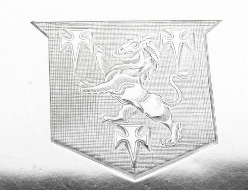 fig 5. Antique Paul Storr Large William IV Silver Tray Salver  1837 19th Century

