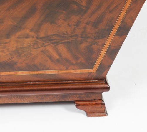 fig 3. Antique English Regency Sarcophagus Wine Cellarette c.1820