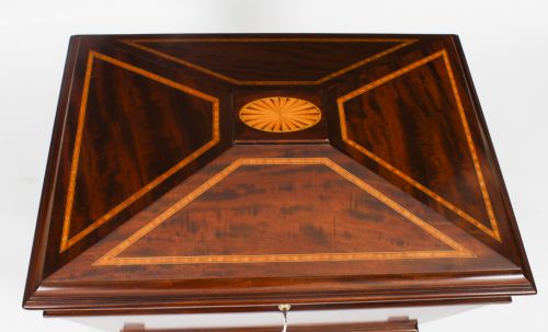 fig 5. Antique English Regency Sarcophagus Wine Cellarette c.1820