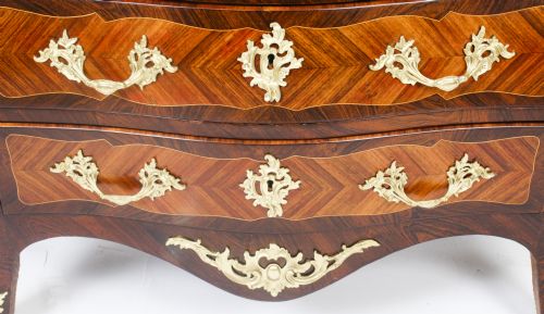ANTIQUE FRENCH LOUIS XVI MARQUETRY COMMODE CHEST CIRCA 1790 18TH C - ADDITIONAL PHOTO 5