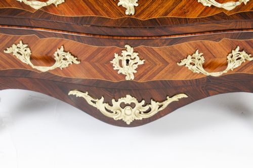 ANTIQUE FRENCH LOUIS XVI MARQUETRY COMMODE CHEST CIRCA 1790 18TH C - ADDITIONAL PHOTO 6