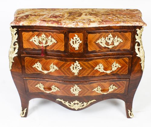 ANTIQUE FRENCH LOUIS XVI MARQUETRY COMMODE CHEST CIRCA 1790 18TH C - ADDITIONAL PHOTO 9