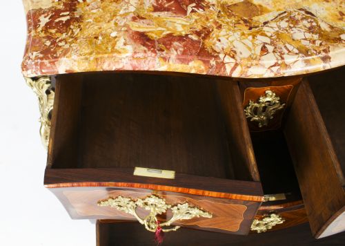 ANTIQUE FRENCH LOUIS XVI MARQUETRY COMMODE CHEST CIRCA 1790 18TH C - ADDITIONAL PHOTO 16