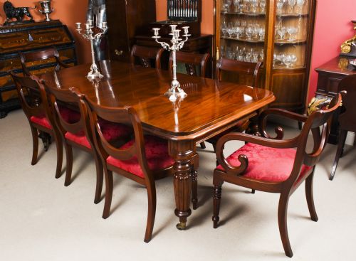 fig 2. Antique Early Victorian Extending Dining Table by Gillows 19th C
