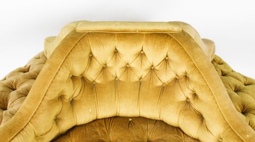 fig 2. Antique Victorian Love Seat Conversation Settee C1850 19th C