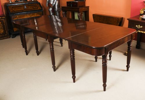Antique Regency Metamorphic Dining Table Manner of Gillows19th C
