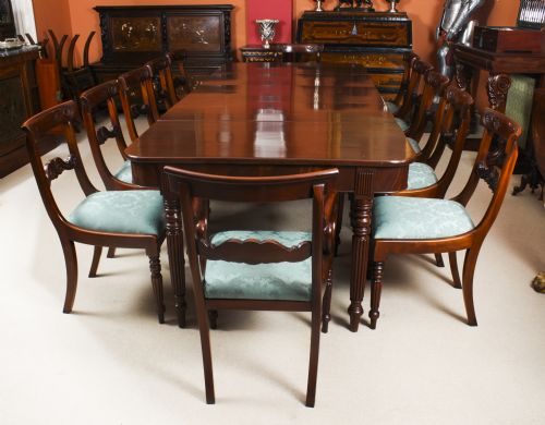fig 3. Antique Regency Metamorphic Dining Table Manner of Gillows19th C
