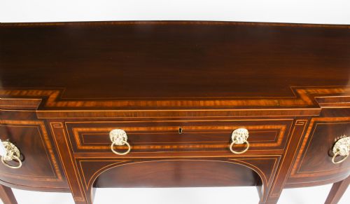 fig 2. Antique George III Inlaid Mahogany Sideboard c.1780 18th Century