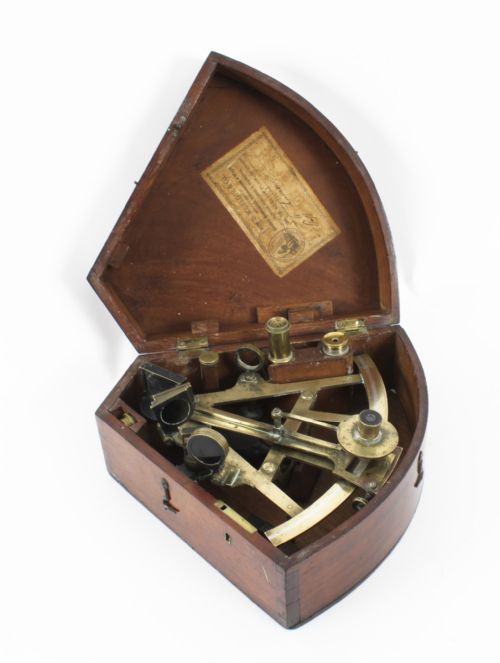 Antique Scottish Sextant by D Mcgregor & Co 19th Century
