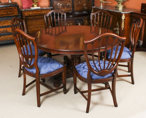 fig 2. Antique William IV Circular Dining Centre Table Circa 1830 Early 19th Century