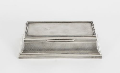 fig 4. Antique Art Deco Sterling Silver Casket by Goldsmiths & Silversmiths 1921