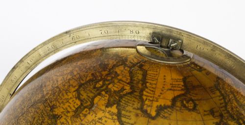 fig 5. Antique Victorian Terrestrial Library Table Globe by C.F.Cruchley,19th C
