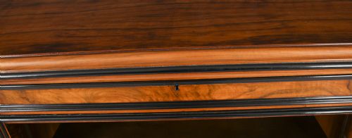 fig 7. Antique William IV Low Breakfront Bookcase Sideboard c.1835 19th Century