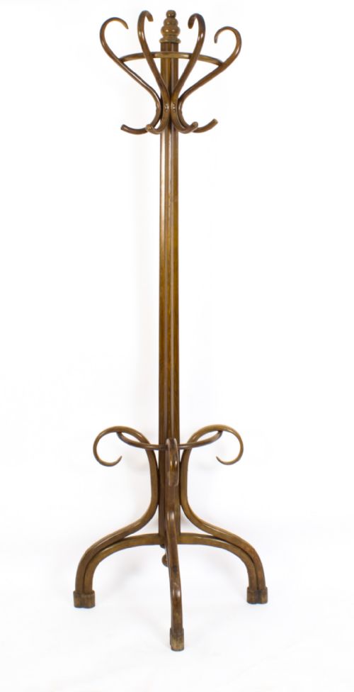 Antique Victorian Bentwood Hall Umbrella Coat Stand 19th Century

