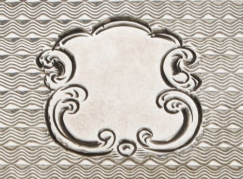 fig 2. Antique Victorian Sterling Silver Vinaigrette Cronin & Wheeler 1849 19th C